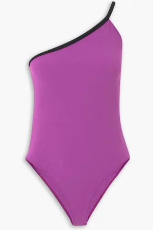 Lisa Marie Fernandez One-shoulder swimsuit - Purple