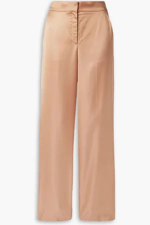 A.L.C. Ford satin straight-leg pants - Pink