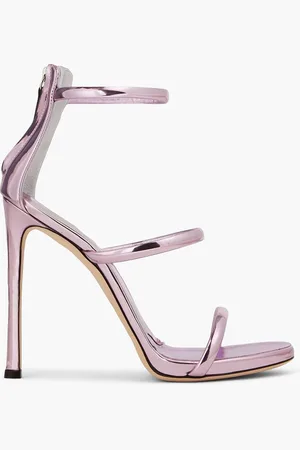 Giuseppe Zanotti Harmony mirrored sandals - Purple