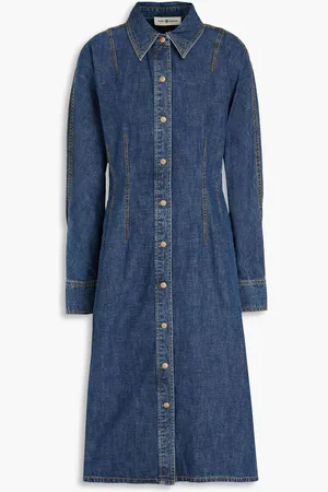 Tory Burch Denim shirt dress - Blue