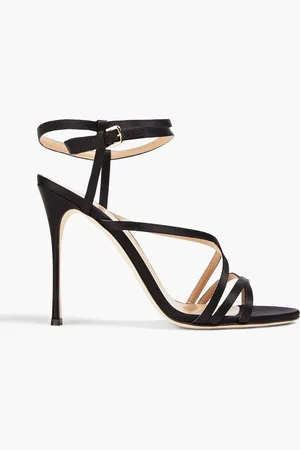 Sergio Rossi Bon Ton satin sandals