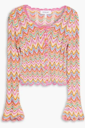 Derek Lam Cropped crochet cardigan