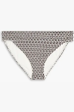 JETS Ipanema printed low-rise bikini briefs - Brown