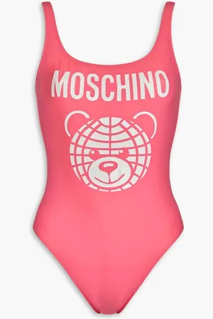 Moschino Printed swimsuit - Pink