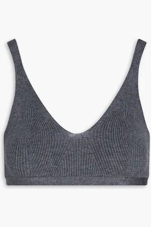 REMAIN Birger Christensen Gunilla ribbed-knit bra top