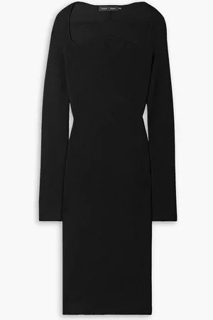 Proenza Schouler Bouclé-knit midi dress