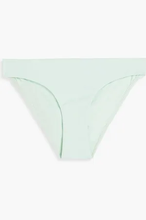 Bondi Born Nadia mid-rise bikini briefs - Green