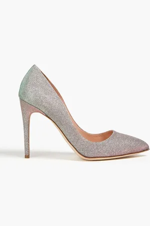 Rupert Sanderson Lamé pumps - Metallic