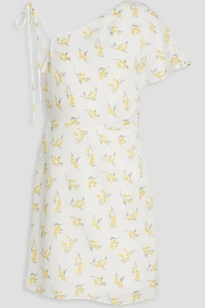 Claudie Pierlot Floral-print slub woven mini dress