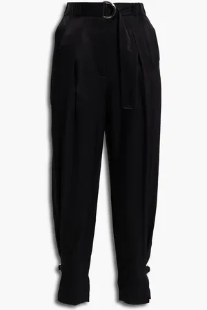 3.1 Phillip Lim Pleated satin tapered pants