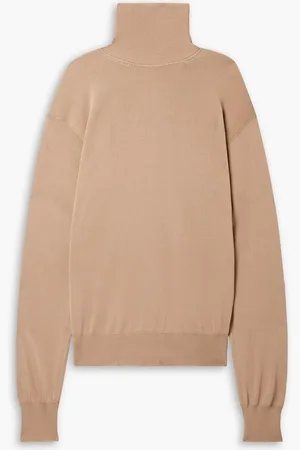 Khaite Paco knitted turtleneck top