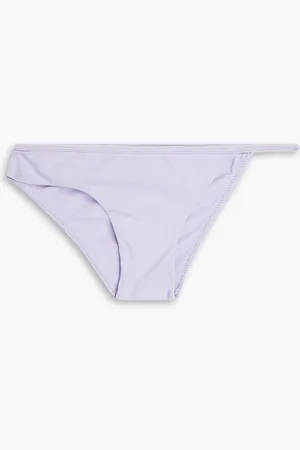 CHRISTOPHER ESBER Asymmetric low-rise bikini briefs - Purple