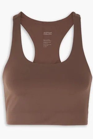 GIRLFRIEND COLLECTIVE Paloma stretch sports bra - Brown
