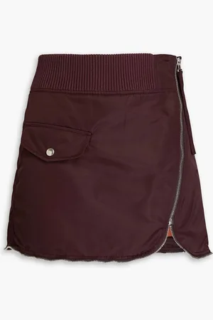 Helmut Lang Bomber shell mini skirt