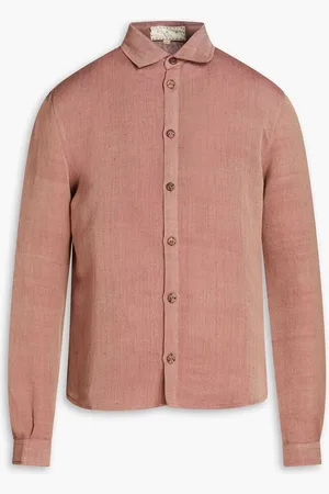 SMR Days Bamboo-blend canvas shirt - Pink