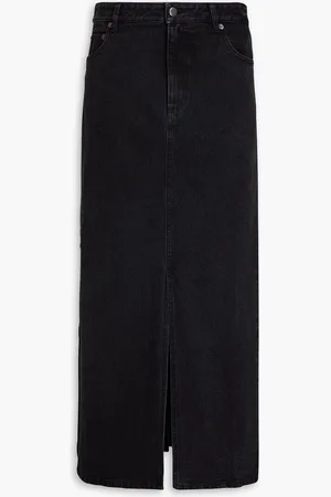 tibi Denim midi skirt