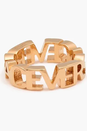 VERSACE -tone ring - Metallic
