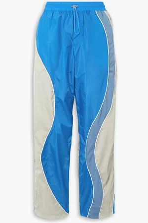 Ahluwalia Color-block shell track pants - Blue