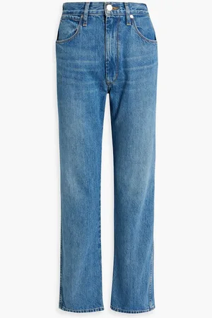 Frame Ilona high-rise straight-leg jeans - Blue