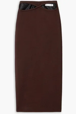 CHRISTOPHER ESBER Infinity cutout woven maxi skirt