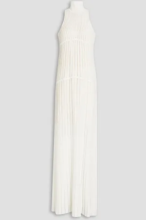 Hervé Léger Burnout bandage maxi dress