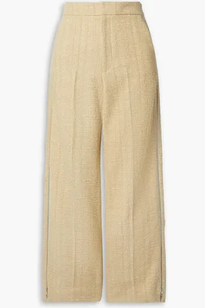 Gauchere Vida tweed wide-leg pants - Neutral