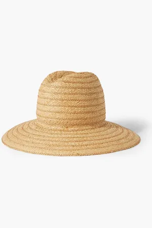GIGI BURRIS MILLINERY Requiem faux raffia sunhat - Neutral