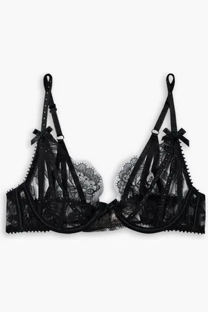Agent Provocateur Krystabell embellished lace underwired bra