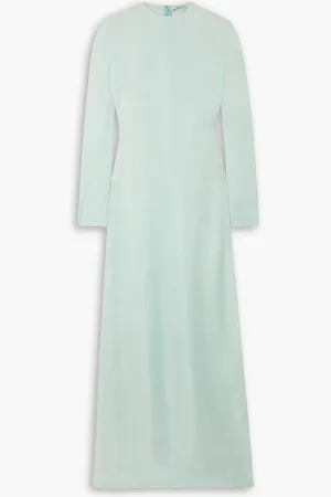 Gauchere Satin gown - Green