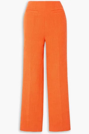 HUISHAN ZHANG Renata tweed straight-leg pants