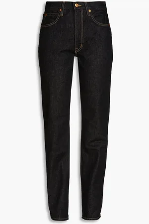 SLVRLAKE Stella mid-rise slim-leg jeans - Blue