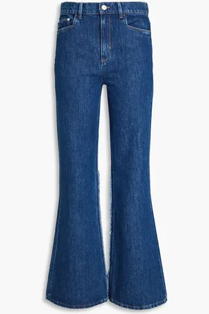 Wandler Daisy high-rise flared jeans - Blue