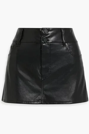 ALICE+OLIVIA Alice Olivia - Laika faux leather mini skirt
