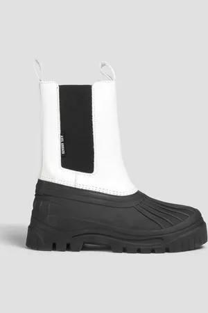 Axel Arigato Leather and rubber rain boots