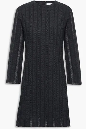 Chloé Crocheted cotton mini dress