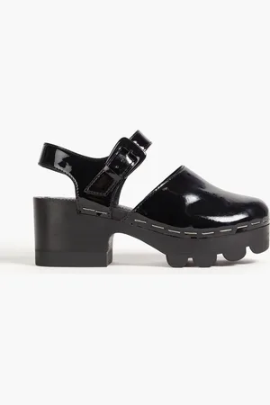 Tory Burch Faux patent-leather pumps