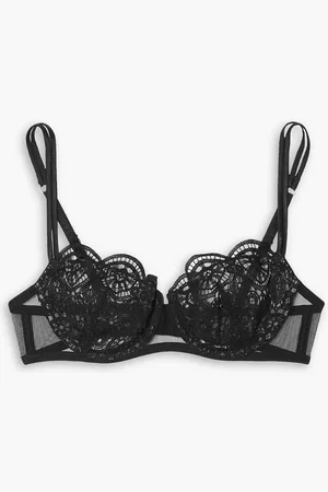 I.D. Sarrieri Kaleidoscope stretch-tulle and lace underwired bra