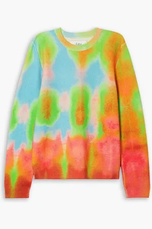 Aztech Gonzo tie-dyed cashmere sweater