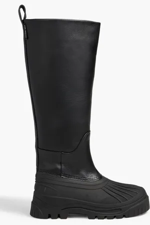 Axel Arigato Cryo leather and rubber rain boots