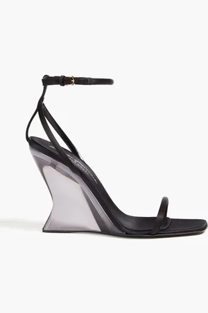 Sergio Rossi Evangelie satin sandals