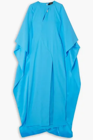 ‎Taller Marmo‎ Fantastica cutout crepe kaftan - Blue