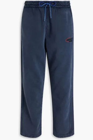 Missoni Cotton-fleece sweatpants - Blue