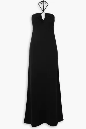 Proenza Schouler Cotton-blend halterneck maxi dress