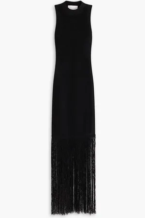 3.1 Phillip Lim Fringed cotton-blend maxi dress