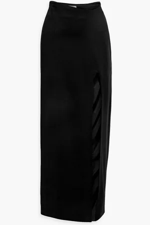 GALVAN Alicja jersey maxi skirt