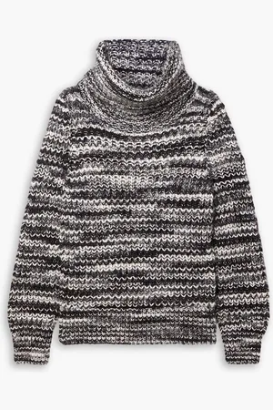 ZIMMERMANN Lyrical space-dyed wool-blend turtleneck sweater