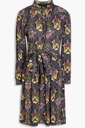 Antik Batik Eros floral-print cotton-gauze dress