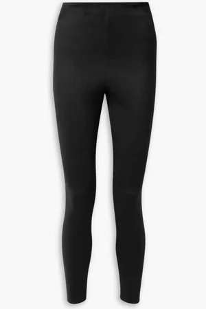 Commando Faux stretch-suede leggings