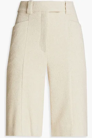 By Malene Birger Cimassi tweed shorts - White
