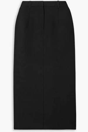 CO Crepe midi skirt